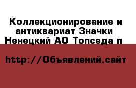 Коллекционирование и антиквариат Значки. Ненецкий АО,Топседа п.